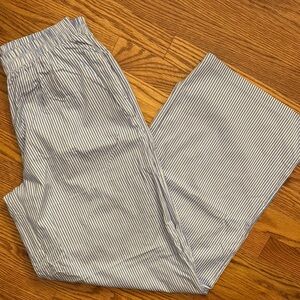 Striped Blue and White Pants